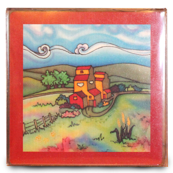 Coasters (4pk) Prairie Landscape